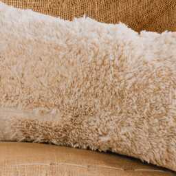 Graham and Green Java Cream Rectangular Cushion - thumbnail 2