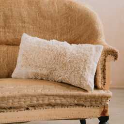 Graham and Green Java Cream Rectangular Cushion - thumbnail 1