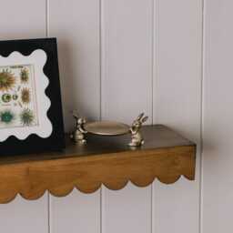 Graham and Green Scalloped Floating Wall Shelf - thumbnail 2