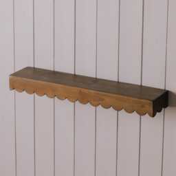 Graham and Green Scalloped Floating Wall Shelf - thumbnail 3
