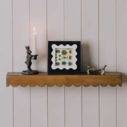 Graham and Green Scalloped Floating Wall Shelf - thumbnail 1