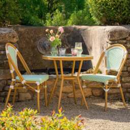 Graham and Green Outdoor Bistro Table and Chairs - thumbnail 1