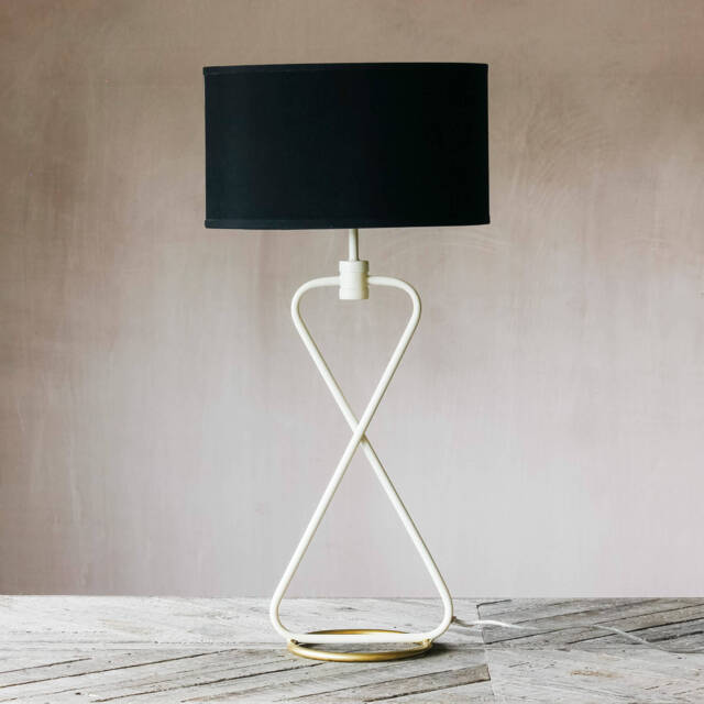 Graham and Green Laurent Ivory Table Lamp - image 1