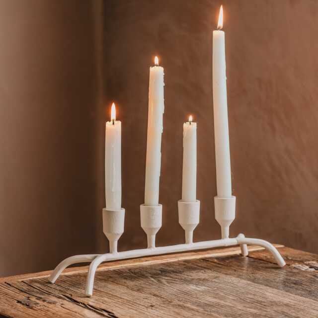 Graham and Green Quad Stem Candelabra - image 1
