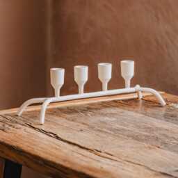 Graham and Green Quad Stem Candelabra - thumbnail 2