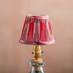 Graham and Green Raspberry Ikat Gathered Clipshade - thumbnail 3
