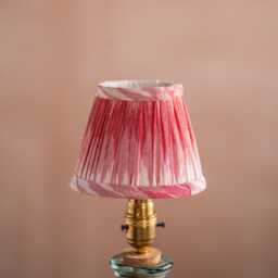 Graham and Green Raspberry Ikat Gathered Clipshade - thumbnail 2