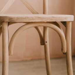 Graham and Green Clement Cross Back Dining Chair - thumbnail 6