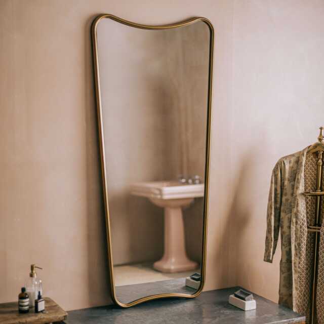 Graham and Green Olly Gold Wall Mirror - image 1