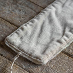 Graham and Green Set of Two Sand Velvet Curtain Tie Backs - thumbnail 3
