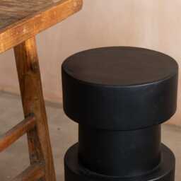 Graham and Green Tokim Black Bar Stool - thumbnail 3