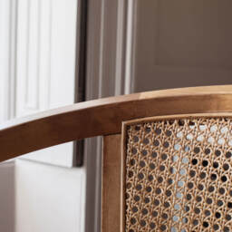 Graham and Green Laurena Wicker Office Chair - thumbnail 6