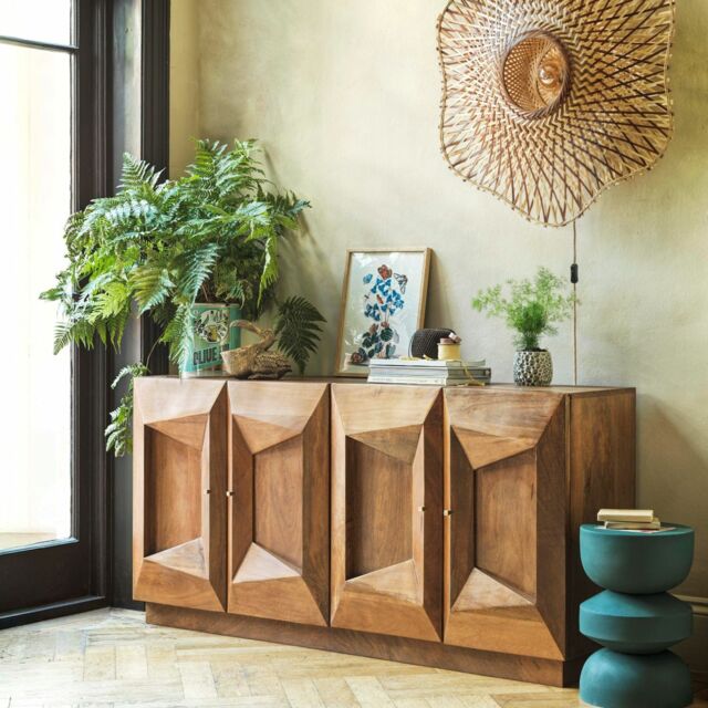 Graham and Green Ambleside Tile Four Door Sideboard - image 1