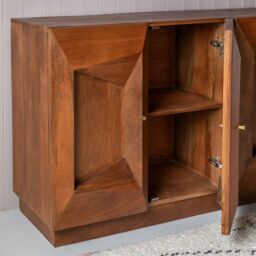 Graham and Green Ambleside Tile Four Door Sideboard - thumbnail 6