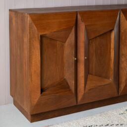 Graham and Green Ambleside Tile Four Door Sideboard - thumbnail 5