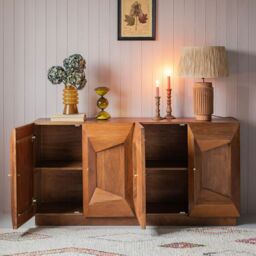Graham and Green Ambleside Tile Four Door Sideboard - thumbnail 4