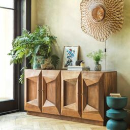 Graham and Green Ambleside Tile Four Door Sideboard