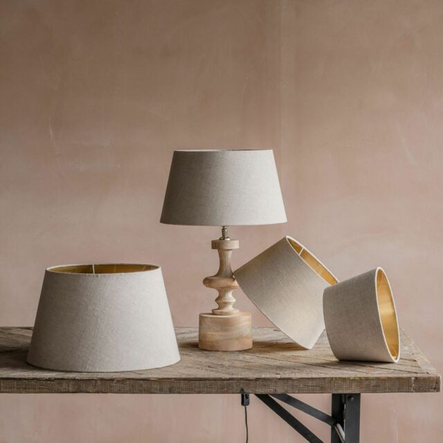 Graham and Green Linen Straight Empire Shade - 12 inch - image 1