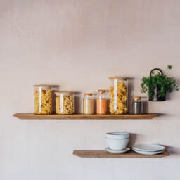Graham and Green Floating Wood Shelf 60cm - thumbnail 3