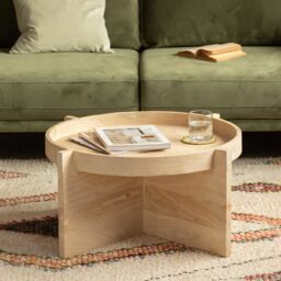 Graham and Green Seth Round Tray Top Coffee Table