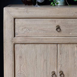 Graham and Green Leshan Six Door Three Drawer Sideboard - thumbnail 4