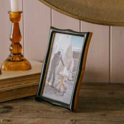 Graham and Green Black Resin Wave Photo Frame - thumbnail 2