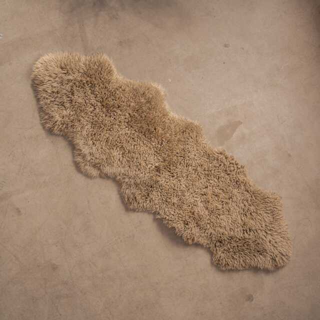 Graham and Green Butterscotch Long Curly Double Sheepskin - image 1