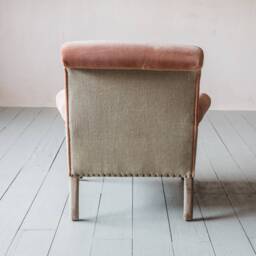Graham and Green Bella Rose Velvet Armchair - thumbnail 5