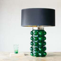 Graham and Green Green Bobble Table Lamp - thumbnail 1