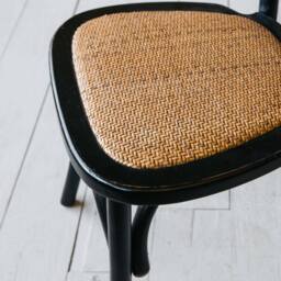 Graham and Green Brady Black Dining Chair - thumbnail 3