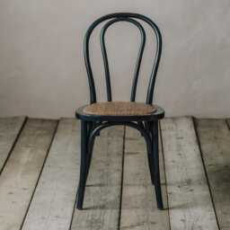 Graham and Green Brady Black Dining Chair - thumbnail 2