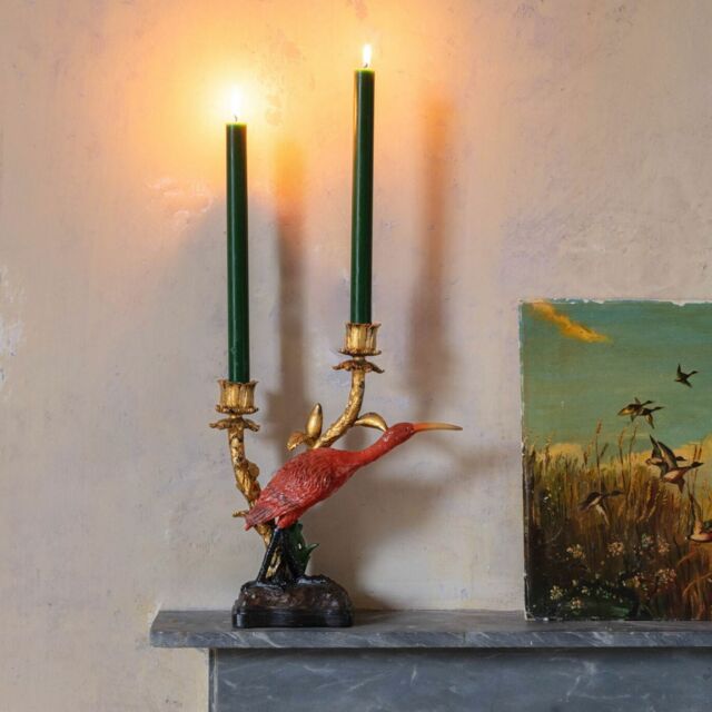 Graham and Green Celia Crane Candle Holder