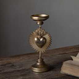 Graham and Green Flaming Heart Candle Holder - thumbnail 3