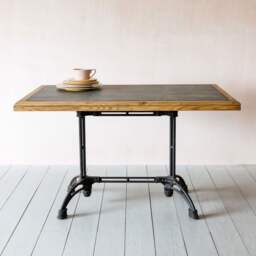 Graham and Green Ezra 4 Seater Rectangular Café Table