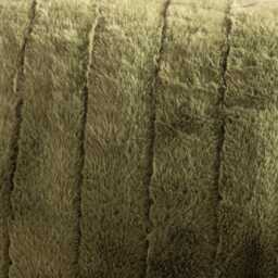 Graham and Green Olive Green Ribbed Cushion - thumbnail 2