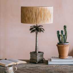 Graham and Green Potted Palm Tree Table Lamp - thumbnail 2