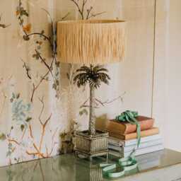 Graham and Green Potted Palm Tree Table Lamp - thumbnail 1