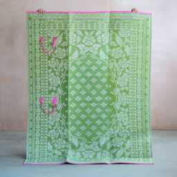 Graham and Green Tivoli Green Recycled Picnic Blanket - thumbnail 1