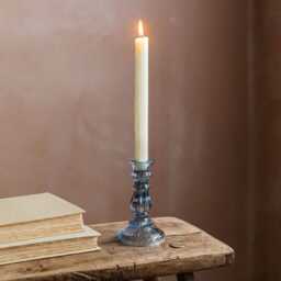 Graham and Green Light Blue Candle Holder - Small - thumbnail 3