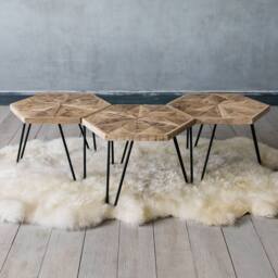 Graham and Green Harris Hexagon Table - thumbnail 6
