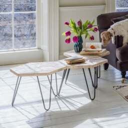 Graham and Green Harris Hexagon Table - thumbnail 2