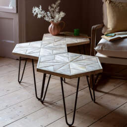Graham and Green Harris Hexagon Table - thumbnail 5