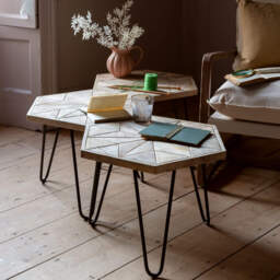 Graham and Green Harris Hexagon Table - thumbnail 3