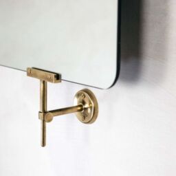 Graham and Green Orwell Antique Silver Swivel Mirror - thumbnail 6