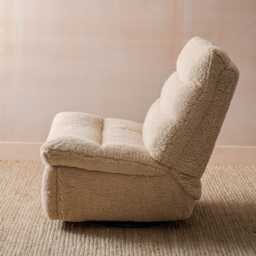 Graham and Green Joey Faux Shearling Recliner Chair - thumbnail 4