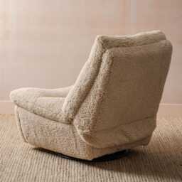 Graham and Green Joey Faux Shearling Recliner Chair - thumbnail 5