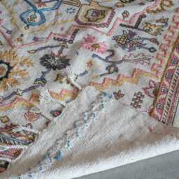 Graham and Green Aoife Cotton Embroidered Rug - 120 x 180cm - thumbnail 4