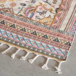 Graham and Green Aoife Cotton Embroidered Rug - 120 x 180cm - thumbnail 3