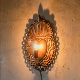 Graham and Green Ex-Voto Antiqued Gold Wall Light - thumbnail 2