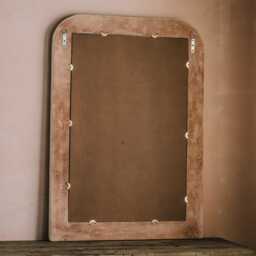 Graham and Green White Rope Edge Wall Mirror - thumbnail 3